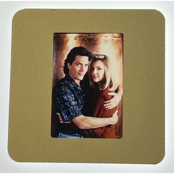Melrose Place Original 35MM Press Kit Slide Heather Locklear Andrew Shue - Picture 4 of 4